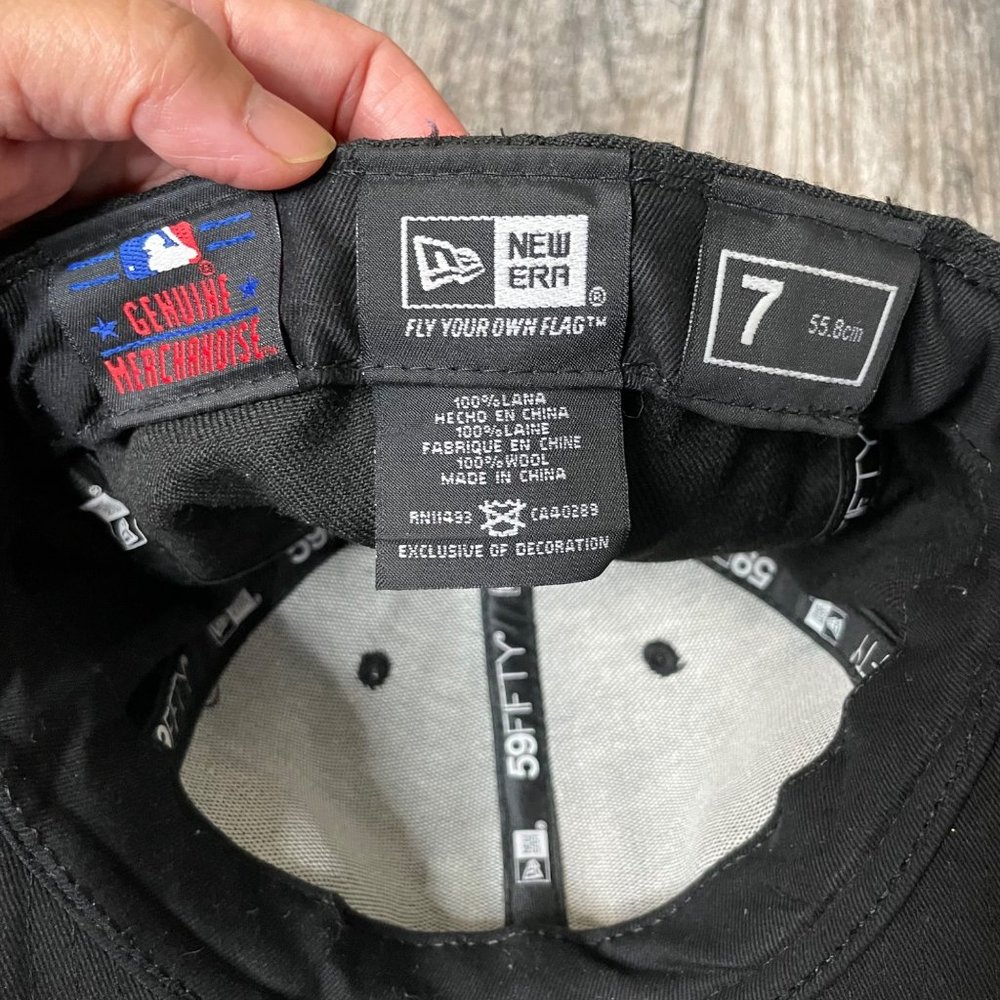New York NY Yankees MLB Baseball Cap Hat Black Embroidered Adult Size Unisex 7 - Picture 5 of 7